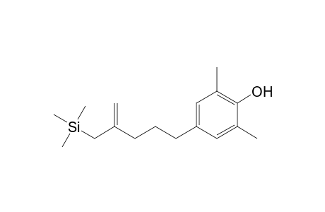 2,6-Dimethyl-4-[4-[(trimethylsilyl)methyl]-4-pentenyl]phenol