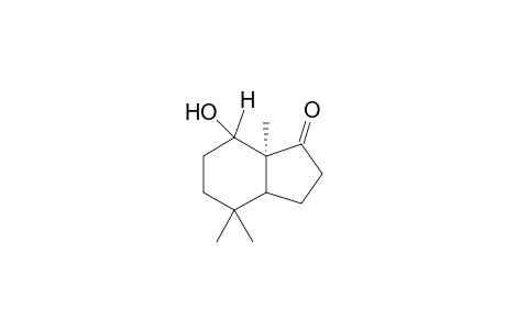 9-Hydroxy-1,6,6-trimethylbicyclo[4.3.0]nonan-2-one