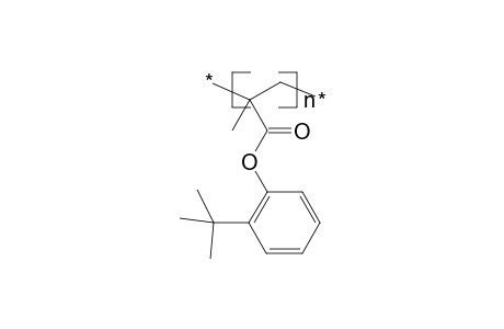 Poly(o-tert-butylphenyl methacrylate)