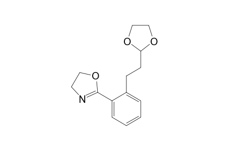 2-[2-[2-(1,3-Dioxolan-2-yl)ethyl]phenyl]-4,5-dihydrooxazole