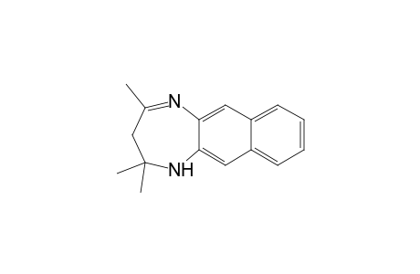 2,2,4-Trimethyl-2,3-dihydro-1H-naphtho[2,3-b]-[1,4]-diazepine