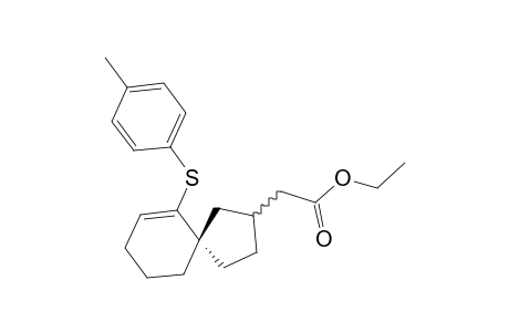 Ethyl [(5S)-6-(p-Tolylthio)spiro[4,5]dec-6-en-2-yl]acetate