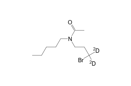 Acetamide, N-(3-bromopropyl-3,3-D2)-N-pentyl-