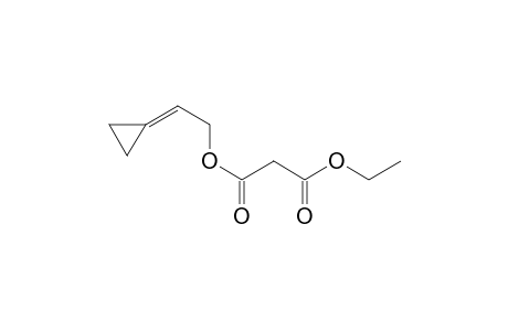 3-O-(2-cyclopropylideneethyl) 1-O-ethyl propanedioate