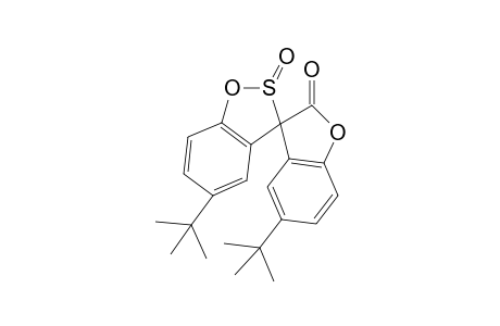 5,5'-ditert-butyl-2-oxo-spiro[1,2lamda4-benzoxathiole-3,3'-benzofuran]-2'-one