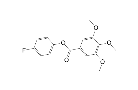 4-Fluorophenyl 3,4,5-trimethoxybenzoate