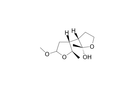 (2'S,4'S,2S,4R,5R)-4-(2-Hydroxy-2-methyltetrahydrofuran-3-yl)-2-methoy-5-methyltetrahydrofuran
