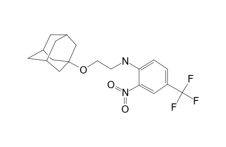 [2-(Adamantan-1-yloxy)-ethyl]-(2-nitro-4-trifluoromethyl-phenyl)-amine