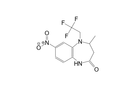 4-Methyl-7-nitro-5-(2,2,2-trifluoroethyl)-1,3,4,5-tetrahydro-2H-1,5-benzodiazepin-2-one