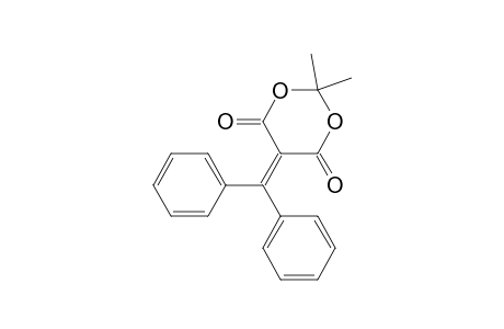 1,3-Dioxane-4,6-dione, 5-(diphenylmethylene)-2,2-dimethyl-
