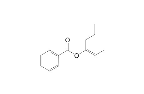 (E)-hex-2-en-3-yl benzoate