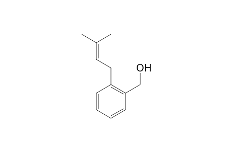 2-[2'-(3"-Methyl-2"-butenyl)phenyl]-methanol