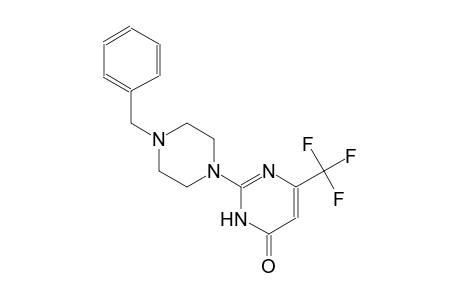 4(3H)-pyrimidinone, 2-[4-(phenylmethyl)-1-piperazinyl]-6-(trifluoromethyl)-