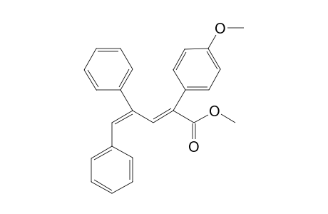 Methyl (2E,4E)-2-(4-methoxyphenyl)-4,5-diphenylpenta-2,4-dienoate