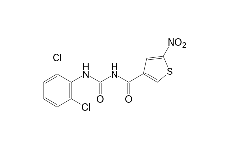 1-(2,6-dichlorophenyl)-3-(5-nitro-3-thenoyl)urea