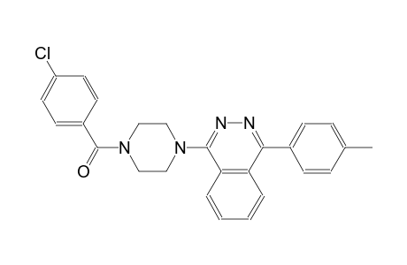 1-[4-(4-chlorobenzoyl)-1-piperazinyl]-4-(4-methylphenyl)phthalazine