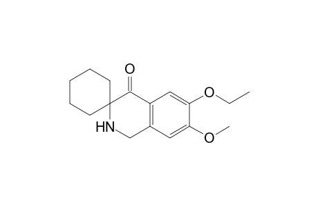 Spiro[cyclohexane-1,3'(4'H)-isoquinolin]-4'-one, 6'-ethoxy-1',2'-dihydro-7'-methoxy-