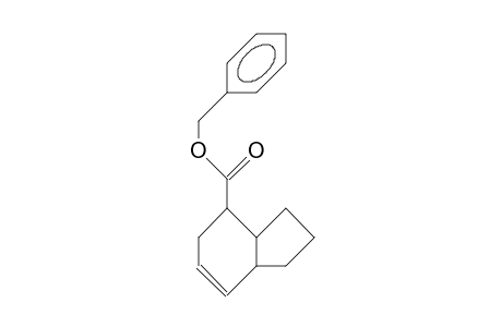 Bicyclo(4.3.0)non-2-ene-4-carboxylic acid, benzyl ester