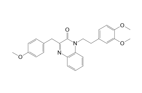 1-(3,4-dimethoxyphenethyl)-3-(p-methoxybenzyl)-2(1H)-quinoxalinone