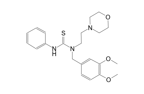 thiourea, N-[(3,4-dimethoxyphenyl)methyl]-N-[2-(4-morpholinyl)ethyl]-N'-phenyl-