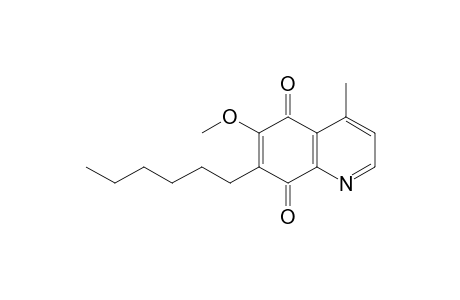 6-Methoxy-7-hexyl-4-methyl-5,8-quinolinedione