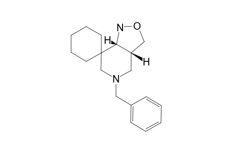 5-BENZYLPERHYDROISOXAZOLO-[4,3-C]-PYRIDINE-7-SPIROCYCLOHEXANE