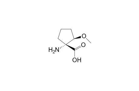 trans-(1R,2R)-1-Amino-2-methoxycyclopentanecarboxylic acid