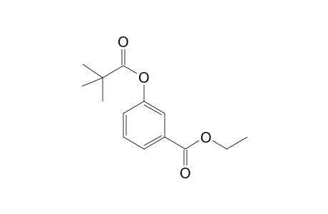 3-(2,2-dimethyl-propionyloxy)-benzoic acid ethyl ester