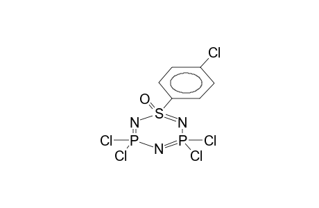 4,4,6,6-TETRACHLORO-2-OXO-2-PARA-CHLOROPHENYL-1,3,5,2,4,6-TRIAZATHIADIPHOSPHORIN