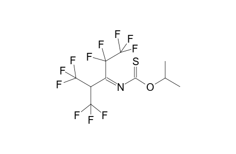 Isopropyl N-(prfluoro-2'-methyl-2H-pentylidene-3'-amino)thiocarbamate