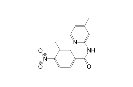 3-Methyl-N-(4-methyl-2-pyridinyl)-4-nitrobenzamide