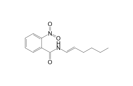 trans-N-Hex-1-enyl-2-nitro-benzamide