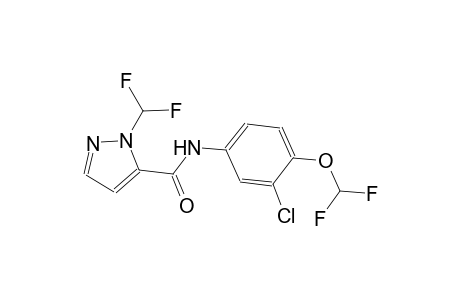 N-[3-chloro-4-(difluoromethoxy)phenyl]-1-(difluoromethyl)-1H-pyrazole-5-carboxamide