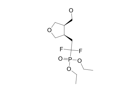 DIETHYL-1,1-DIFLUORO-2-[(3S*,4S*)-4-(HYDROXYMETHYL)-TETRAHYDRO-3-FURANYL]-ETHYLPHOSPHONATE