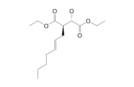 (ANTI)-ETHYL-(2S)-HYDROXY-(3R)-ETHOXYCARBONYLDECEN-5-ENOATE