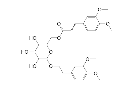 2-(3,4-Dimethoxyphenyl)ethyl 6-o-(di-o-methylcaffeoyl)-.beta.-(d)-glucopyranoside