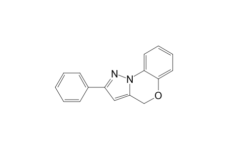 4H-Pyrazolo[5,1-c][1,4]benzoxazine, 2-phenyl-