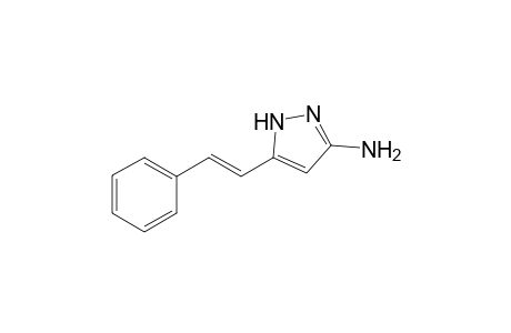 5-((E)-Styryl)-1H-pyrazol-3-ylamine