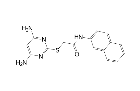 2-[(4,6-diamino-2-pyrimidinyl)sulfanyl]-N-(2-naphthyl)acetamide