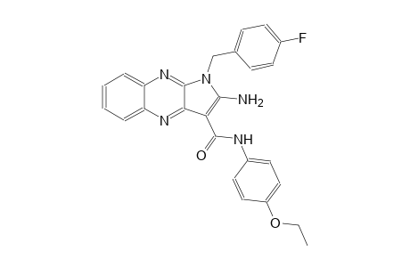 2-amino-N-(4-ethoxyphenyl)-1-(4-fluorobenzyl)-1H-pyrrolo[2,3-b]quinoxaline-3-carboxamide