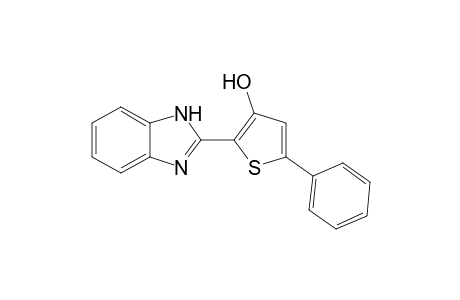 2-(3'-Hydroxy-5'-phenyl-2'-thienyl)benzimidazole