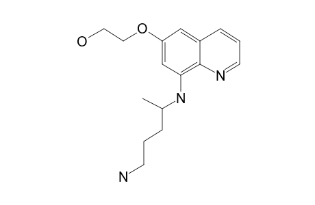 8-[4-Amino-1-methylbutylamino]-6-(2-hydroxyethoxy)quinoline