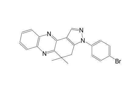 3-(4-Bromophenyl)-5,5-dimethyl-4,5-dihydro-3H-pyrazolo[4,3-a]phenazine