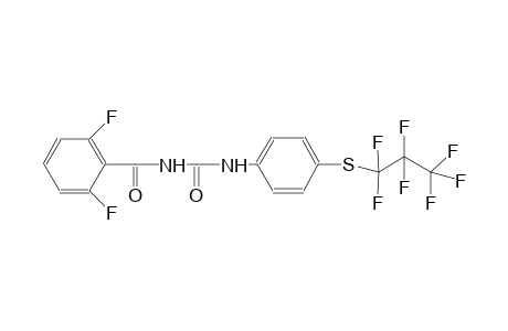 N-(2,6-difluorobenzoyl)-N'-{4-[(1,1,2,2,3,3,3-heptafluoropropyl)sulfanyl]phenyl}urea
