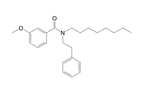 m-Anisoyl amide, N-(2-phenylethyl)-N-octyl-