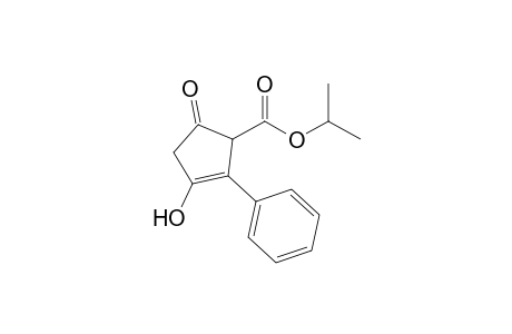 Isopropyl 3-hydroxy-5-oxo-2-phenylcyclopent-2-ene-1-carboxylate