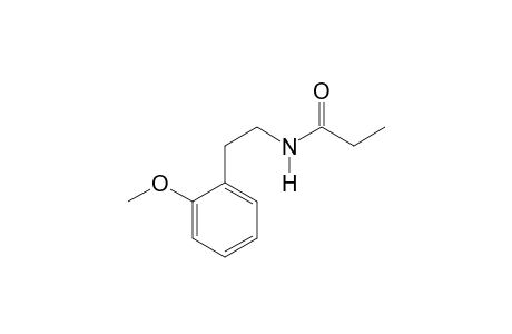 N-[2-(2-methoxyphenyl)ethyl]propanamide