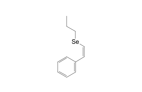 (Z)-propyl(styryl)selane