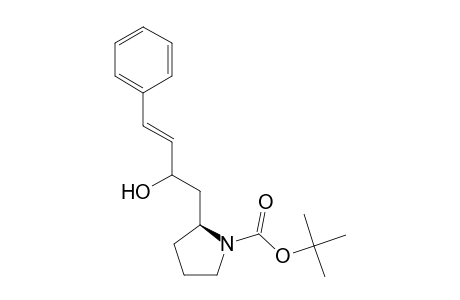 tert-Butyl 2-[(E)2-Hydroxy-4-phenylbut-3-en-1-yl]pyrrolidine-1-carboxylate