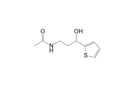 N-(3-Hydroxy-3-thiophen-2-ylpropyl)acetamide